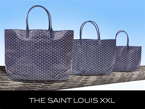 goyard bag st louis price|goyard st louis tote sizes.